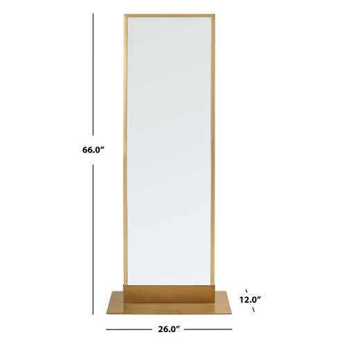 SafaviehCouture Myranda Acrylic Standing Mirror Wayfair